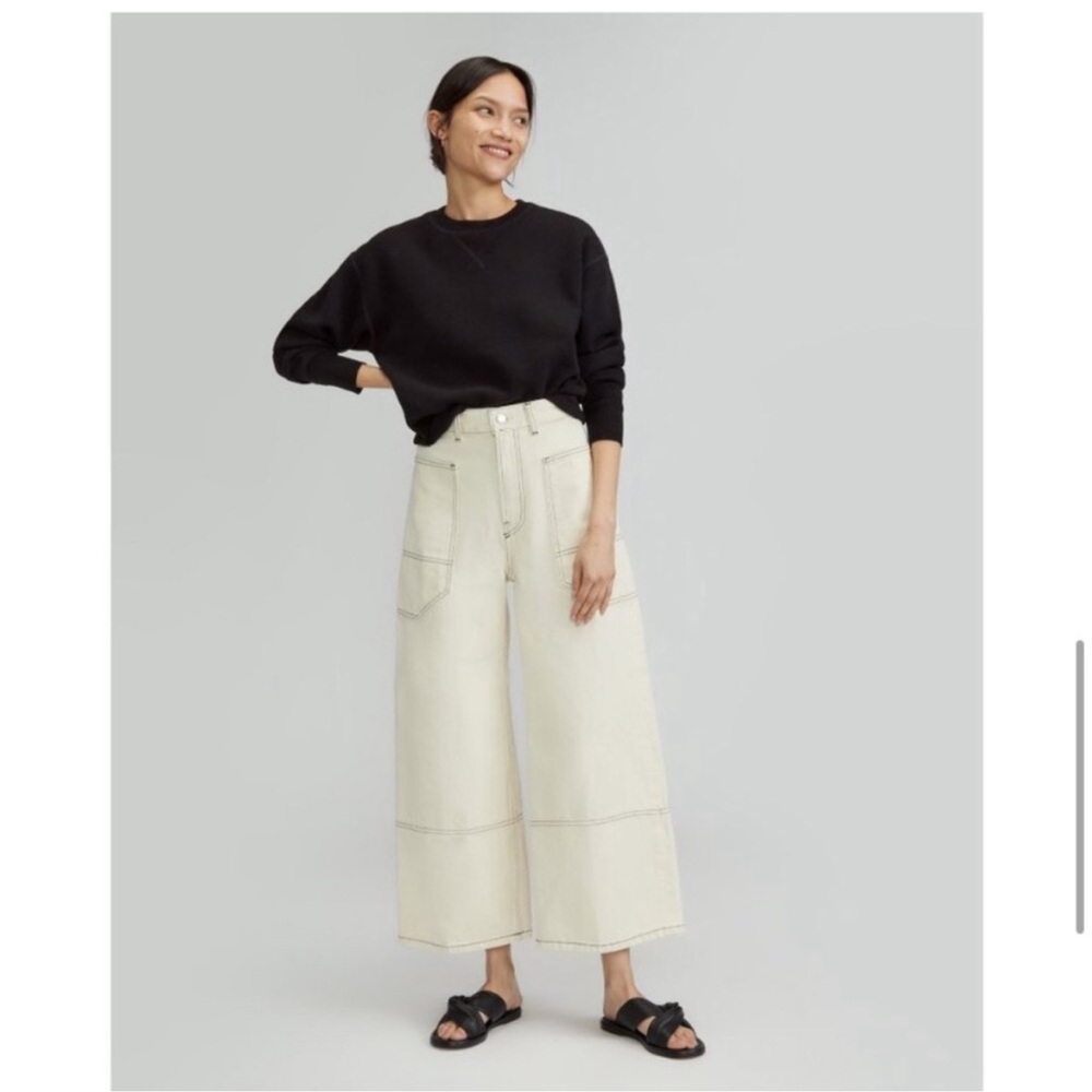 The Way-High® Gardener Cropped Jean in Ecru
